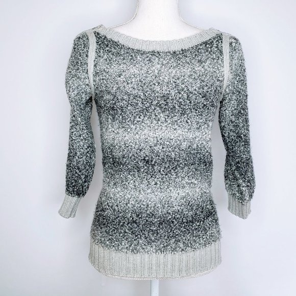 Armani Exchange Sweaters - Armani Exchange Zip Arm Shoulder Sweater - S/P